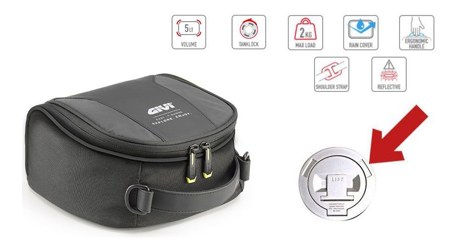 BMW R nine T Borsa da serbatoio EA144