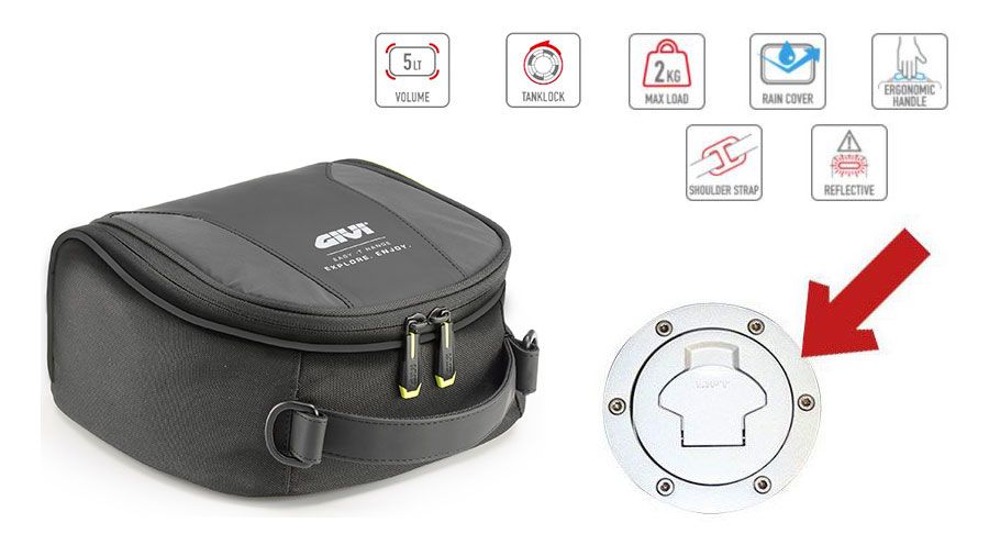 BMW R 1200 GS LC (2013-2018) & R 1200 GS Adventure LC (2014-2018) Borsa da serbatoio EA144