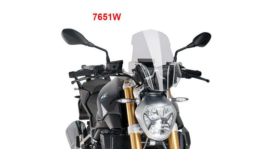 BMW R 1200 R, LC (2015-2018) Parabrezza Sport per il montaggio originale