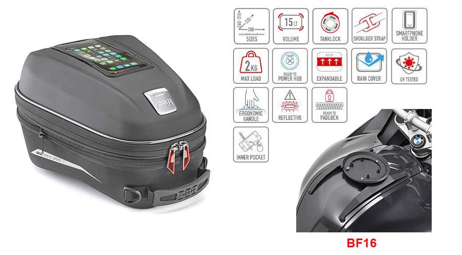 BMW F800R Borsa da serbatoio ST612