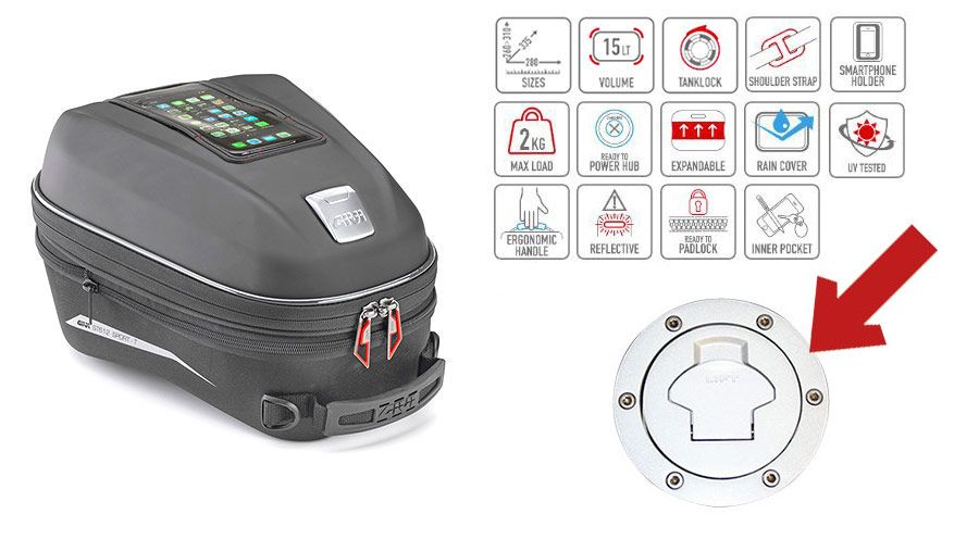 BMW G 310 GS Borsa da serbatoio ST612