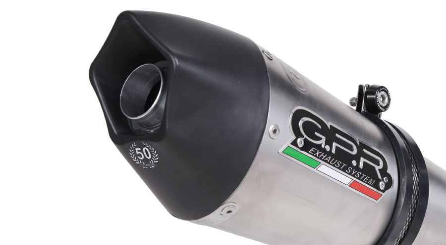 BMW K1300R GPR Scarico Slip On GPE Anniversary Titanium