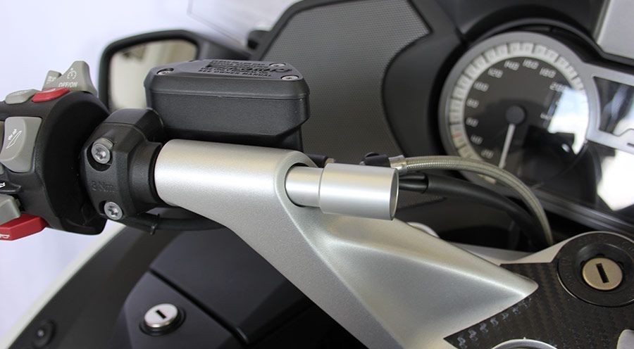 BMW R 1200 RS, LC (2015-) Adattatore per fissaggio manubrio tubolare