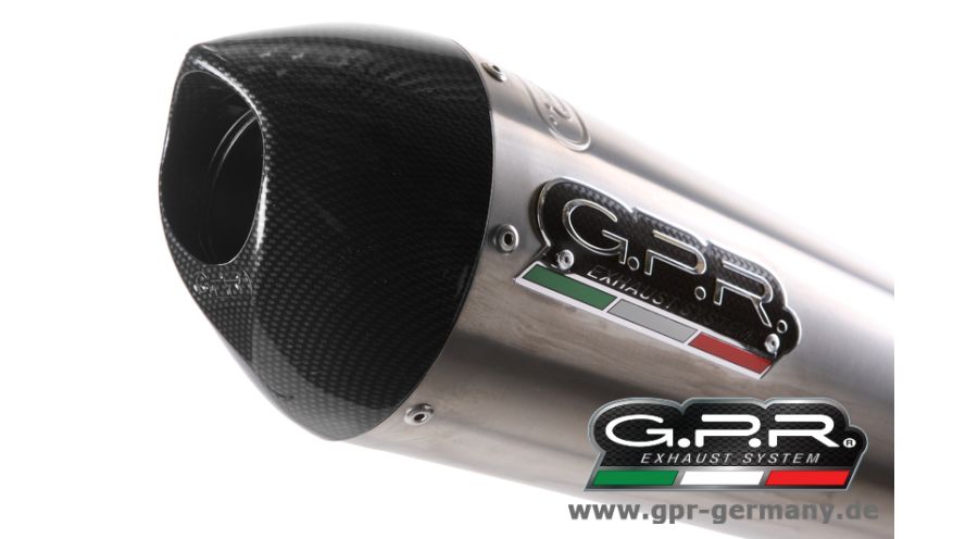 BMW R 1200 RS, LC (2015-) GPR Scarico Slip On GPE Anniversary Titanium