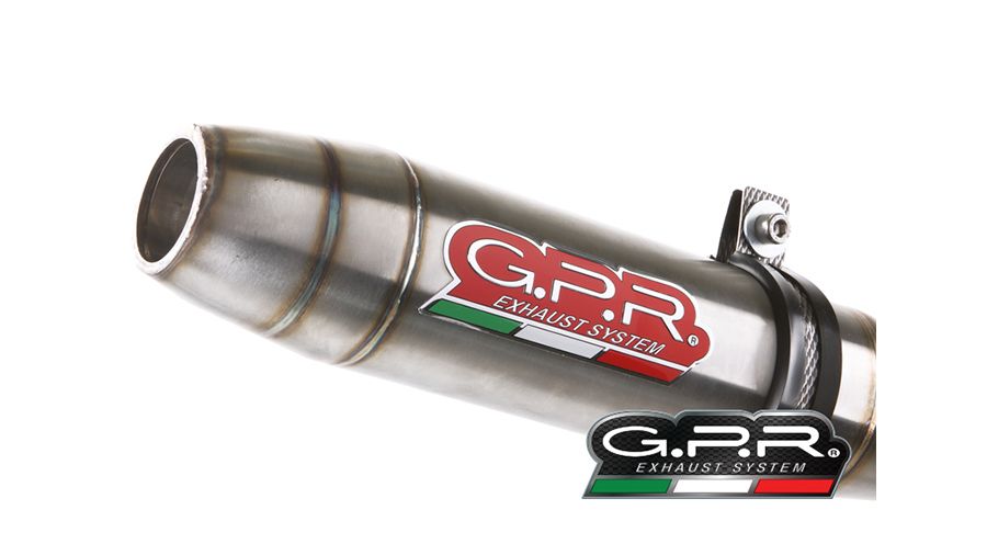 BMW S1000RR (2009-2018) GPR scarico Slip On DEEPTONE INOX Acciaio Inox