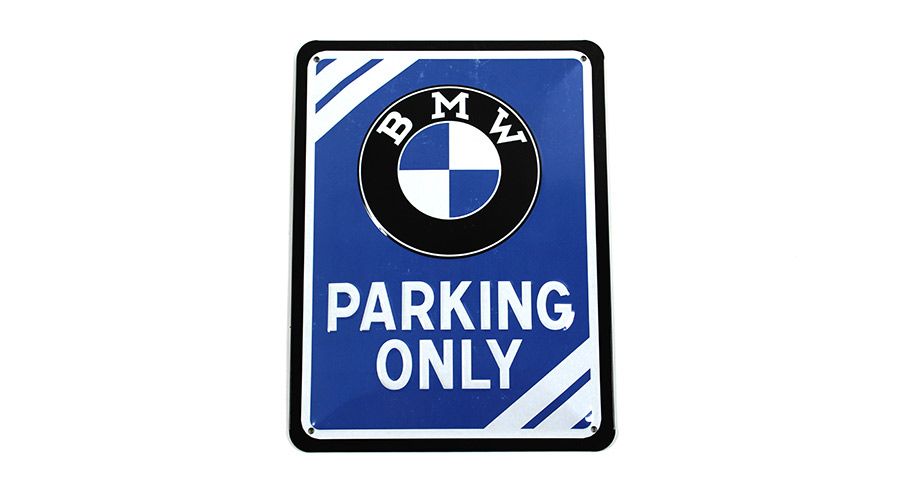 BMW S1000R (2021- ) Targa in metallo BMW - Parking Only