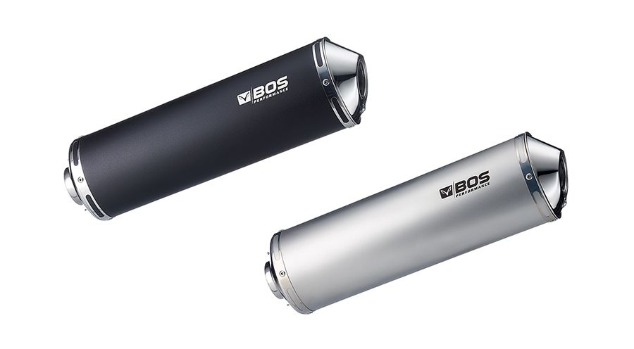 BMW R1200R (2005-2014) Scarico BOS Oval 120