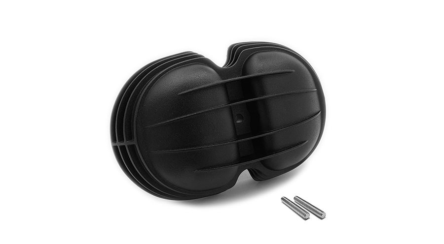 BMW R 100 Modelli Coprivalvola, nero, 4 stecche