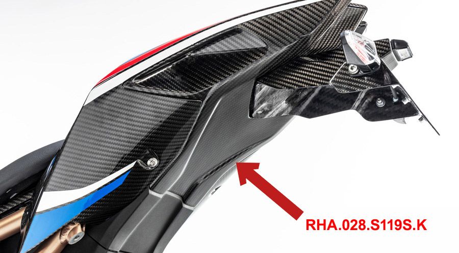 BMW S1000RR (2019- ) Parte inferiore del codone