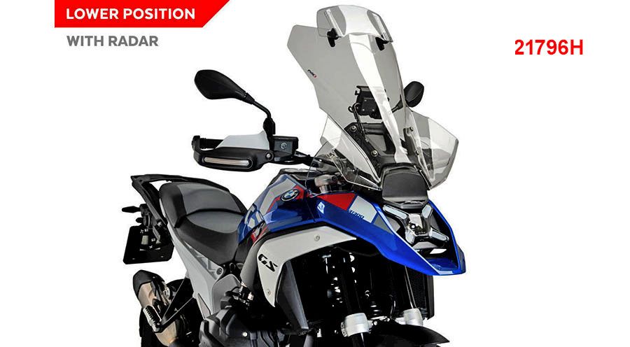 BMW R1300GS & Adventure Parabrezza Vario Touring
