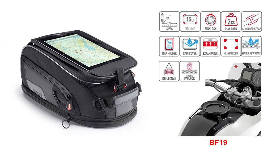 BMW G 650 GS Borsa da serbatoio XS307