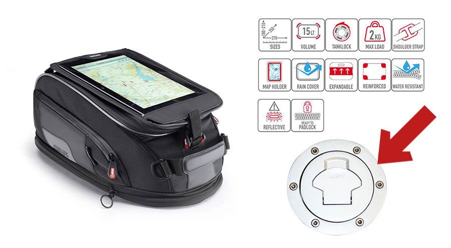 BMW G 310 GS Borsa da serbatoio XS307