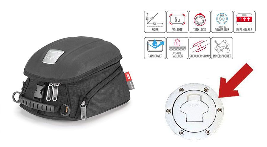 BMW S 1000 XR (2015-2019) Borsa da serbatoio MT505