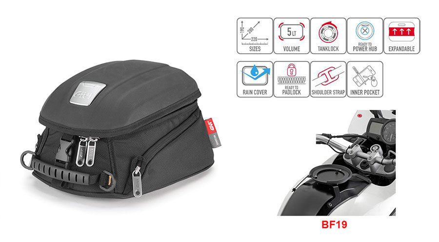 BMW G 650 GS Borsa da serbatoio MT505