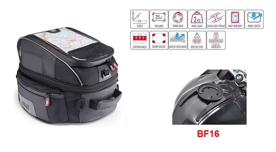 BMW F800R Borsa da serbatoio XS306