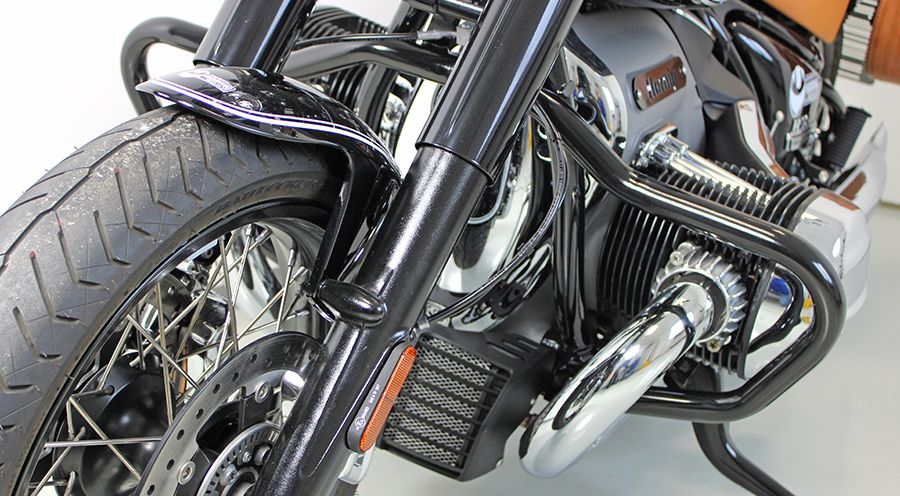 BMW R 18 Paracilindro in acciaio nero