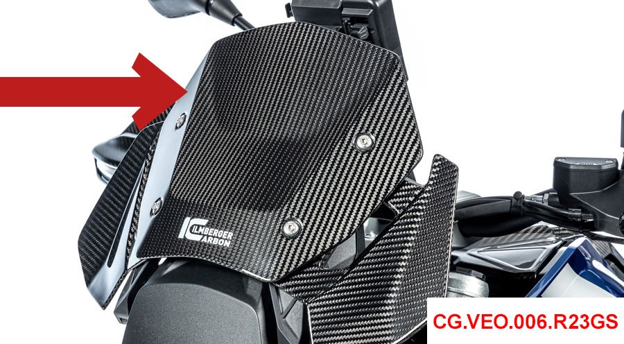 BMW R1300GS & Adventure Cupolino in carbonio