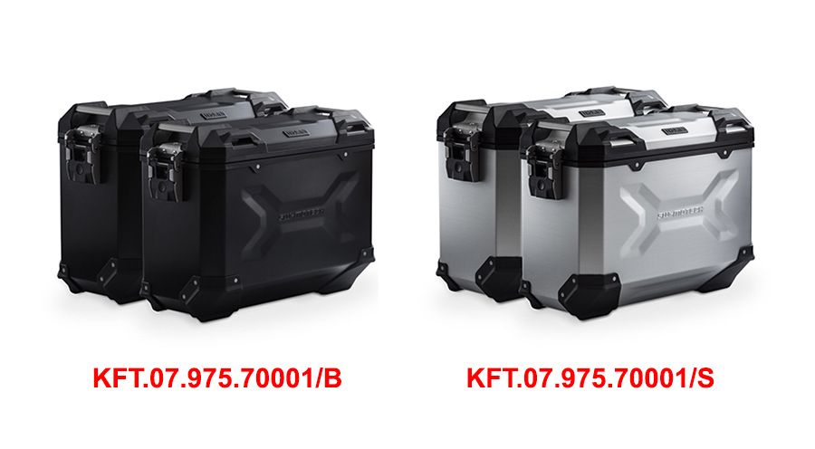 BMW R1300GS & Adventure Sistema di valigie in alluminio TRAX ADV