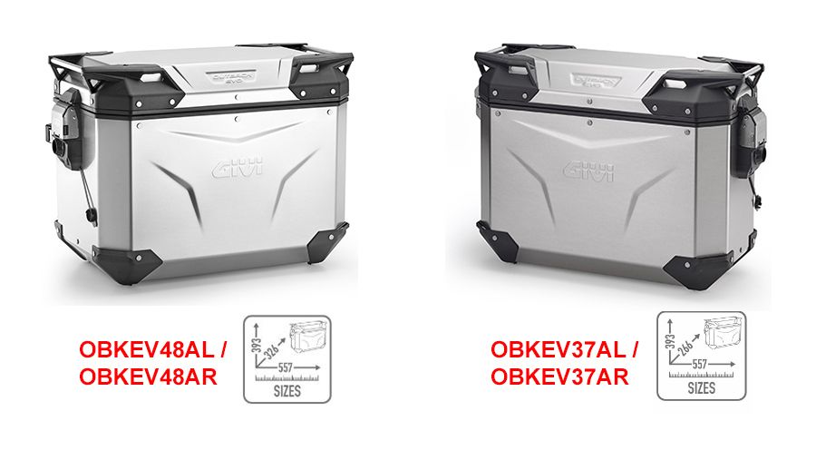 BMW F650GS (08-12), F700GS & F800GS (08-18) GIVI Trekker Outback EVO Smart valigie