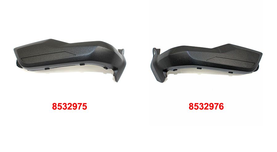 Kit Tappi Copri Foro Telaio Moto In ABS Nero Per BMW R1200GS Adventure LC (2014-2018)