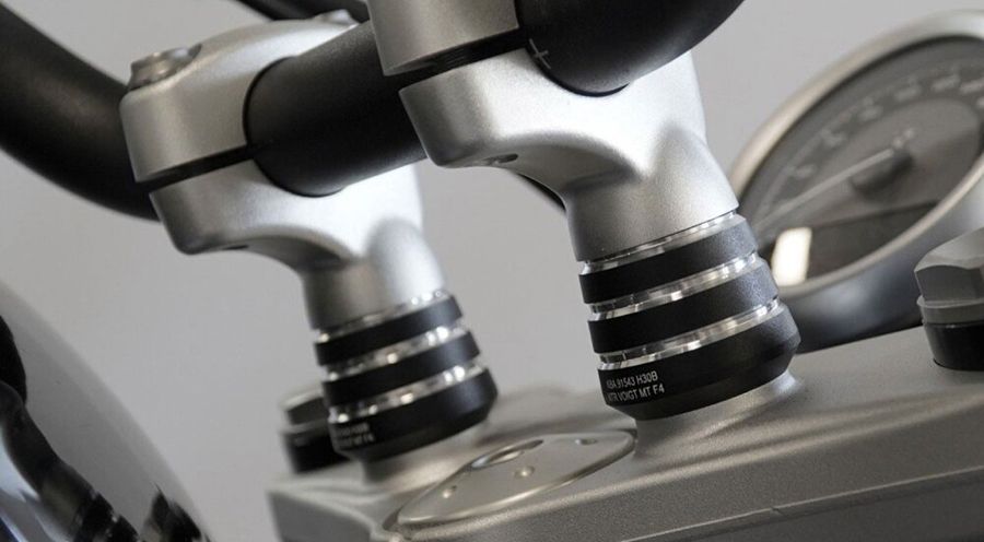 BMW R12nineT, R12, R12S & R12G/S Riser per sollevare il manubrio, nero