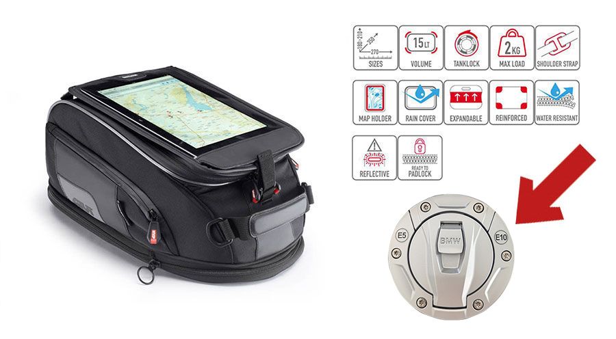 BMW R1300RS Borsa da serbatoio XS307