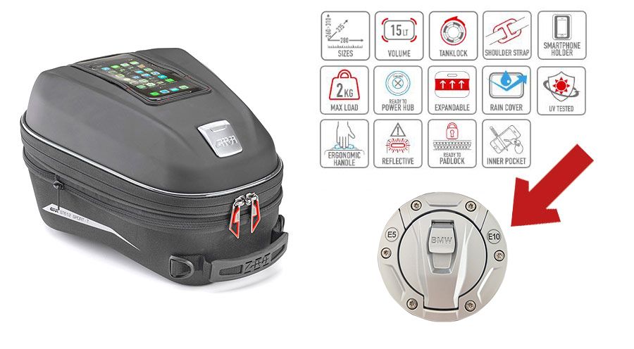 BMW R1300R Borsa da serbatoio ST612