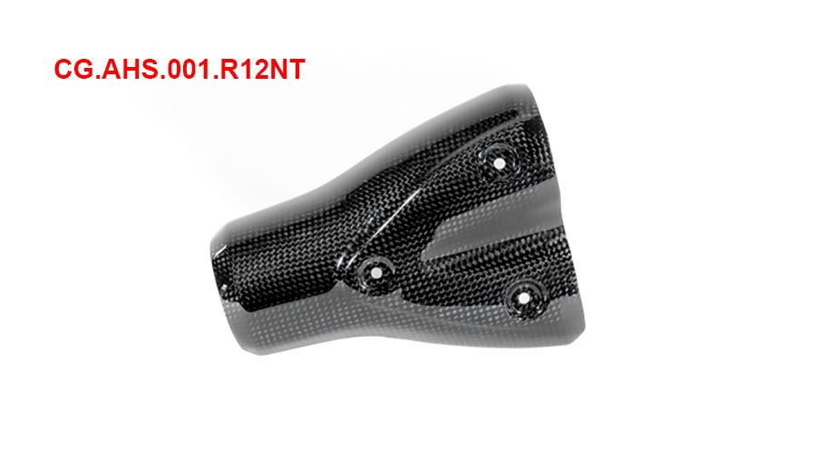BMW R12nineT, R12, R12S & R12G/S Protezione scarico in carbonio