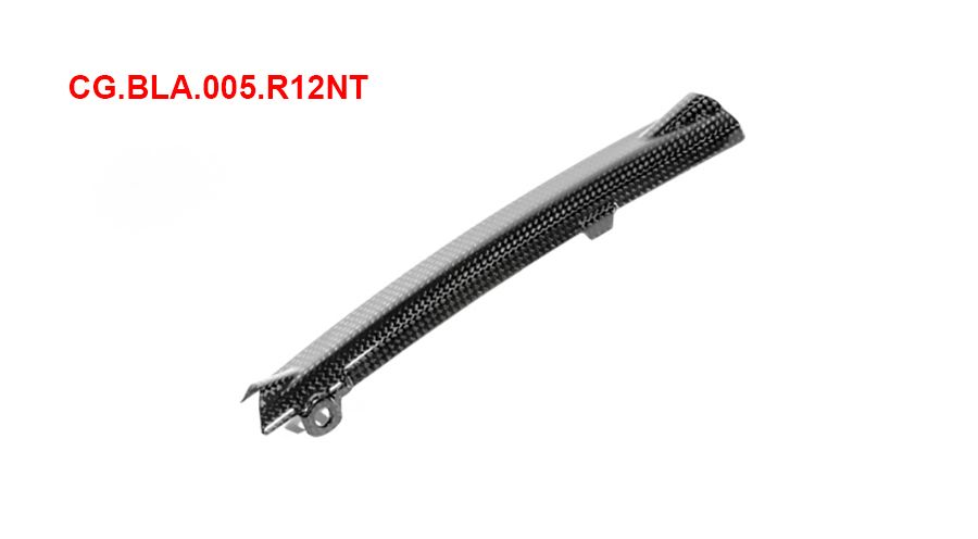 BMW R12nineT, R12, R12S & R12G/S Copertura tubo freno in carbonio