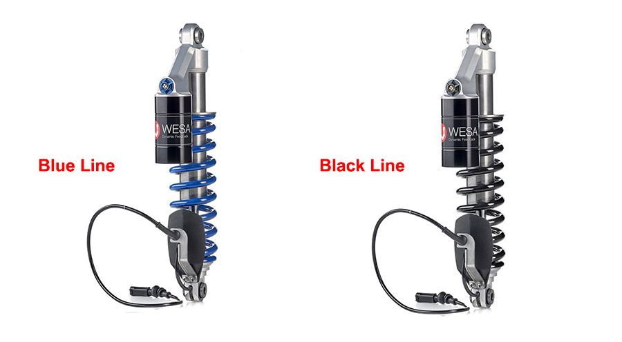 BMW R 1200 GS LC (2013-2018) & R 1200 GS Adventure LC (2014-2018) Wilbers sospensione tipo 635 Plug & Play WESA Dynamic Feedback anteriore