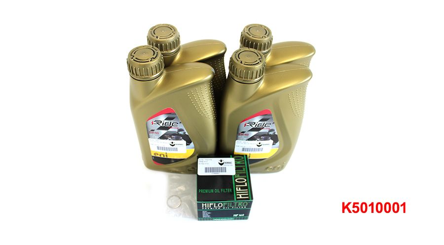 BMW R 1200 GS LC (2013-2018) & R 1200 GS Adventure LC (2014-2018) Kit per il cambio dell'olio motore 10.000 km