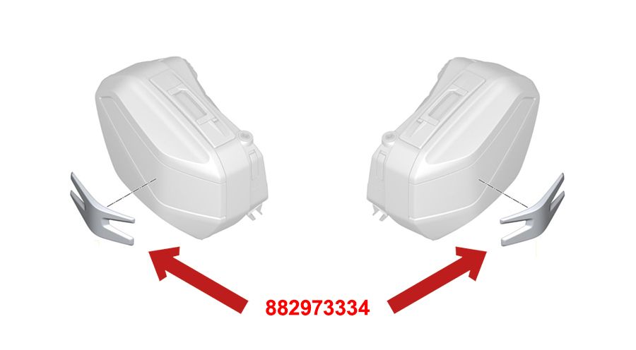 BMW R1300RT Protezione per valigie Touring
