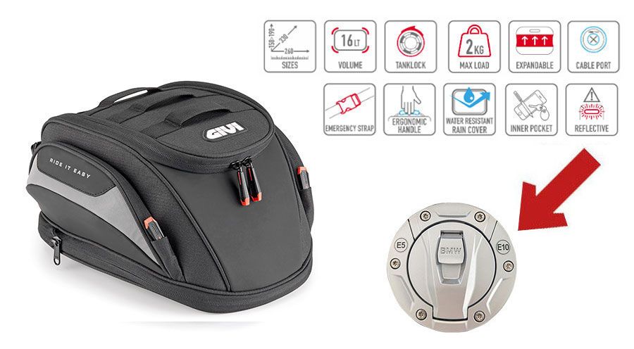 BMW R1300GS & Adventure Borsa da serbatoio Easy-T