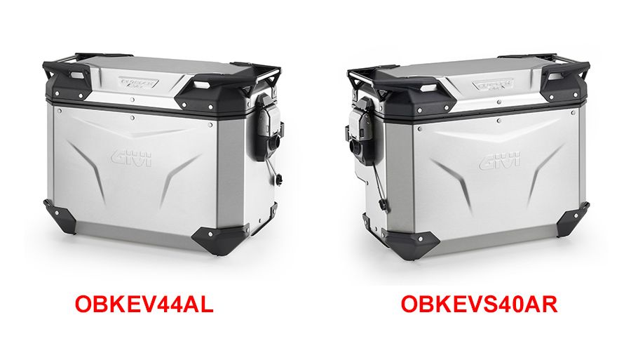 BMW R12nineT, R12, R12S & R12G/S GIVI Trekker Outback EVO Smart valigie con incavo per scarico