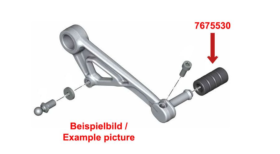 BMW F900R Gomma di ricambio per leva del cambio a pedale