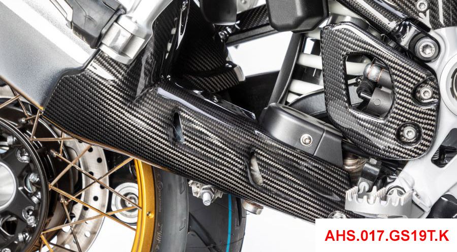 BMW R 1250 GS & R 1250 GS Adventure Protezione termica del terminale di scarico - basso