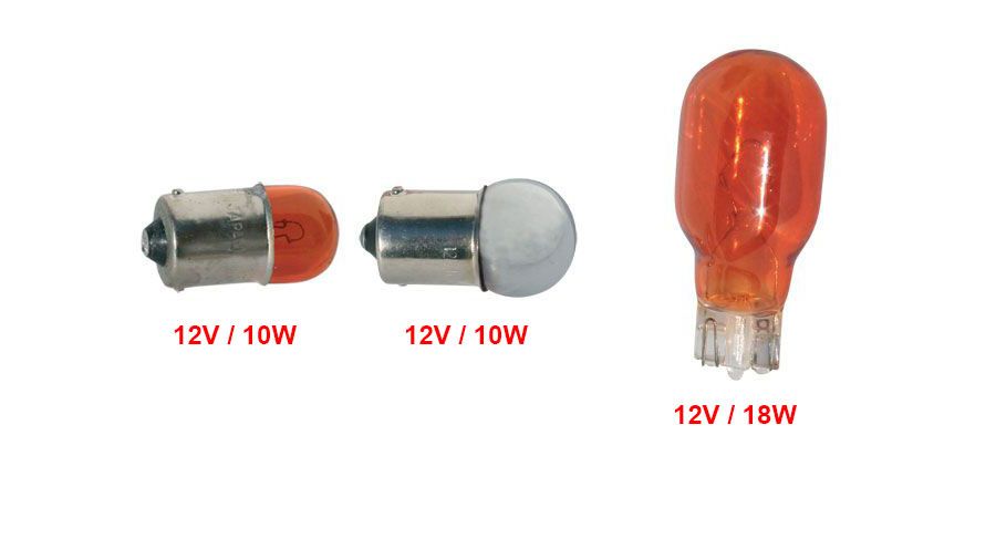 BMW R1200S & HP2 Sport Lampadine per frecce