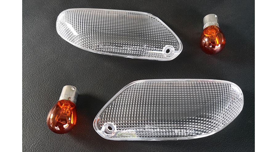 BMW Modelli dal 1969 Vetri per freccia avanti trasparente