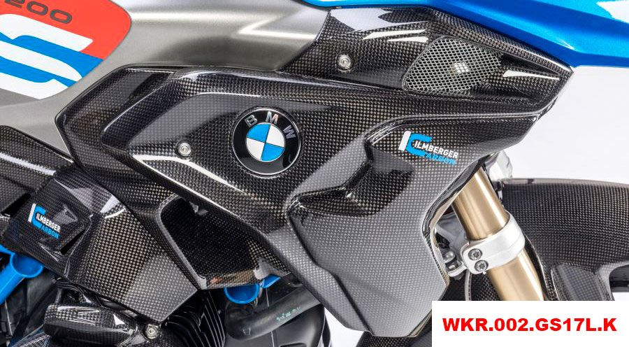 BMW R 1200 GS LC (2013-2018) & R 1200 GS Adventure LC (2014-2018) Presa d'aria in fibra di carbonio lato destro