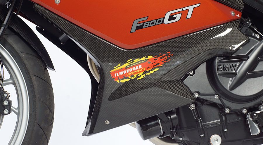 BMW F800S, F800ST & F800GT Spoiler motore in carbonio