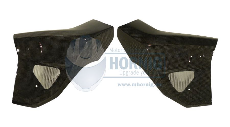 BMW F800R Protezione radiatore in carbonio