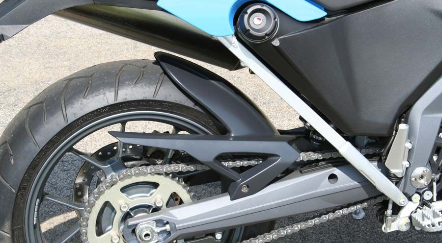 BMW G650Xchallenge, G650Xmoto, G650Xcountry Parafango posteriore