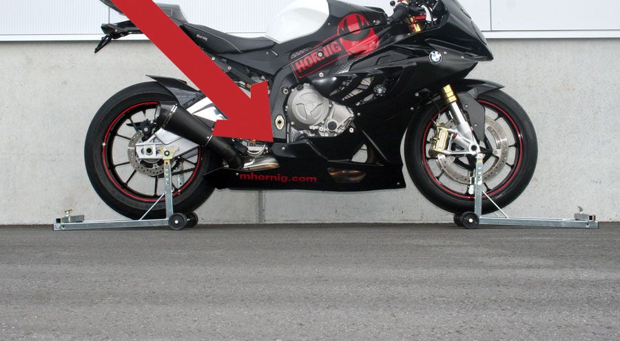 BMW S1000RR (2009-2018) Alettone del motore in vetroresina