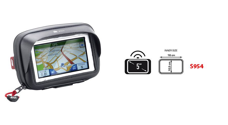 BMW R1200GS (04-12), R1200GS Adv (05-13) & HP2 Portanavigatore universale a sgancio rapido