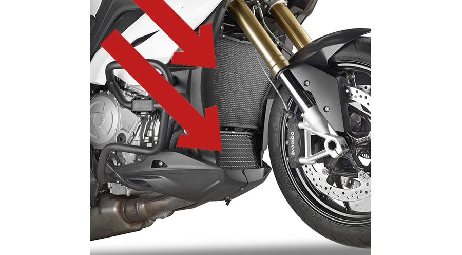 BMW S1000R (2014-2020) Griglia protezione radiatore