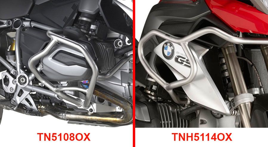 BMW R 1200 GS LC (2013-2018) & R 1200 GS Adventure LC (2014-2018) Paracilindro acciaio inossidabile