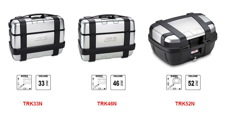 BMW F750GS, F850GS & F850GS Adventure Valigie Givi Trekker