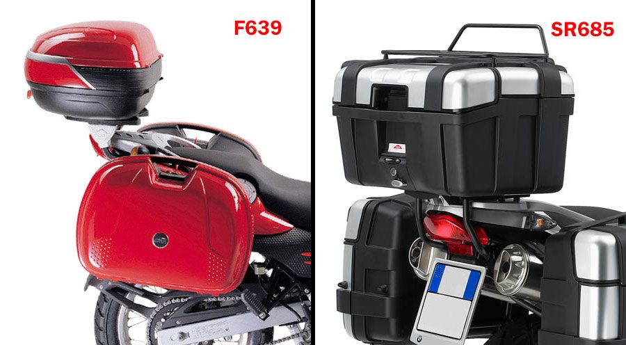 BMW F 650, CS, GS, ST, Dakar (1994-2007) Portabauletto Top case