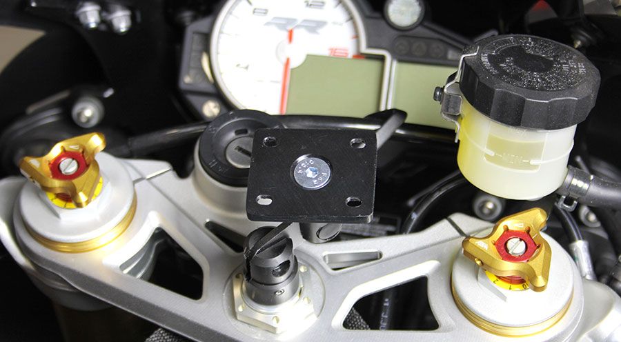 BMW S1000RR (2019- ) Supporto GPS con piastra