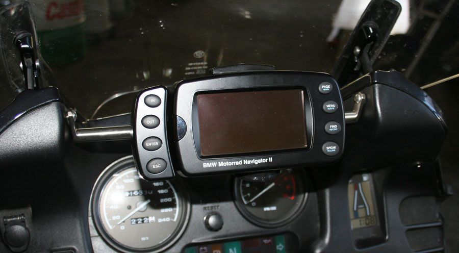 BMW R1100RT, R1150RT Supporto per GPS